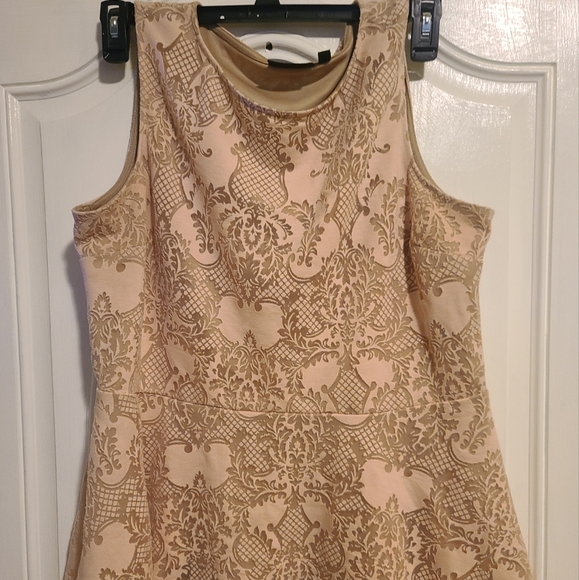 Apt 9 Pink sleeveless blouse with sheer underneath - Picture 1 of 7